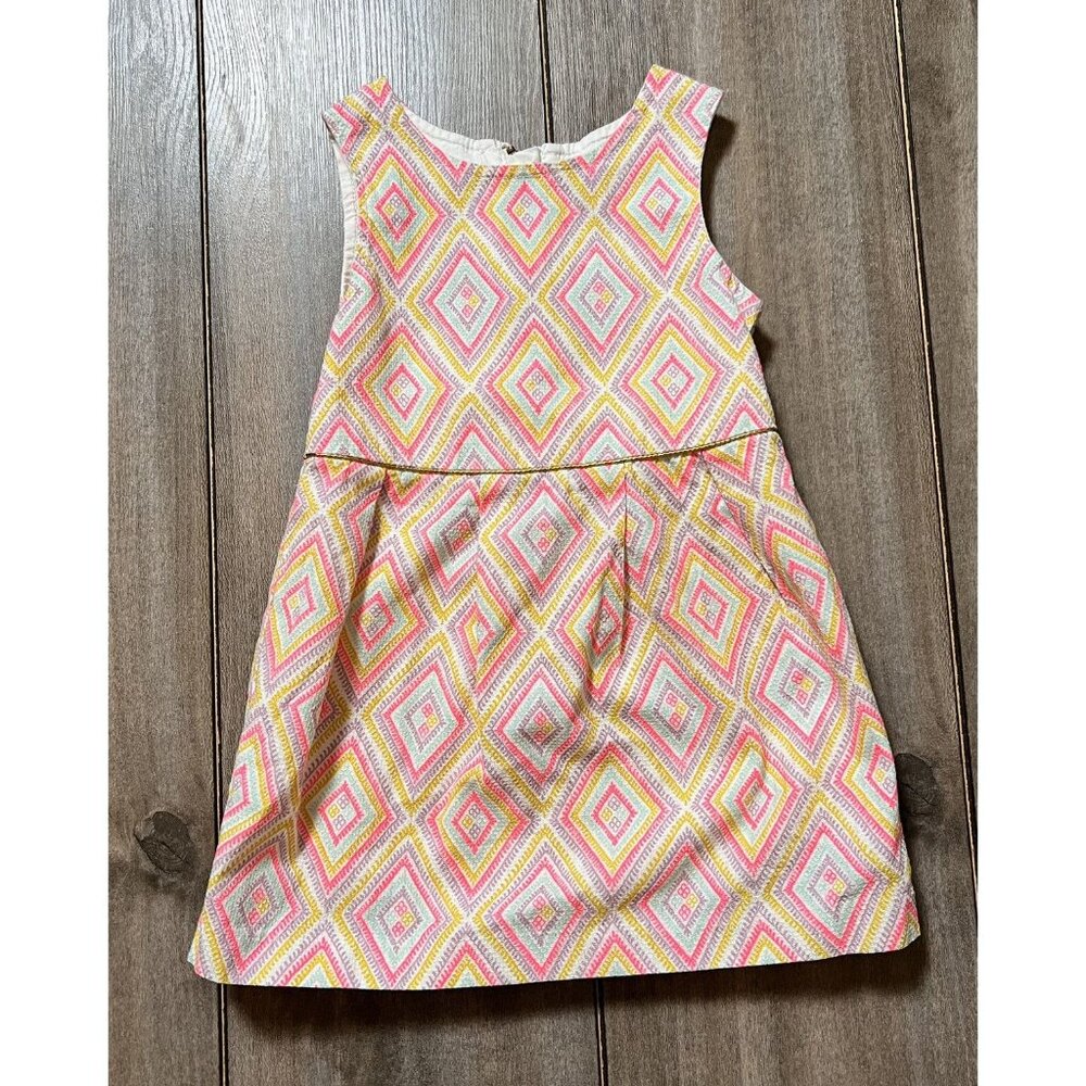OshKosh GK Colorful Diamond Patterned Dress - Picture 2 of 9